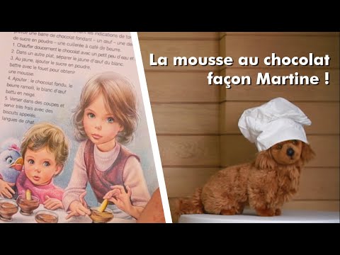 La mousse au chocolat façon MARTINE