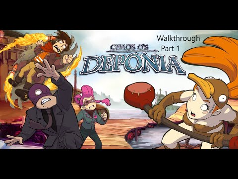 Chaos on Deponia - 100% Steam Achievements Walkthrough - Part 1