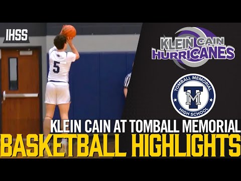 Klein Cain at Tomball Memorial - 2023 Week 22 Basketball Highlights