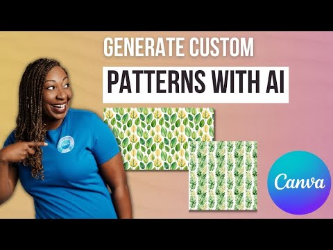 So erstellen Sie nahtlose Muster auf Canva