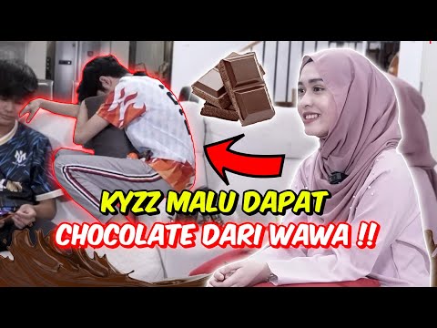 KYZZ MALU DAPAT CHOCOLATE DARI WAWA !! - PILIH 4 JEJAKA PILIHAN !