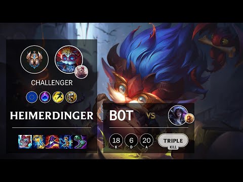 Heimerdinger Bot vs Kai'Sa - EUW Challenger Patch 11.12