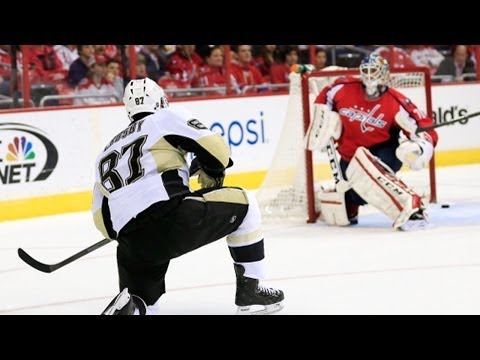 Crosby rifles one after some great passing