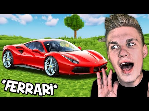 Kupiłem NAJDROŻSZY SAMOCHÓD w Minecraft!