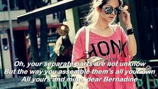 Bernadine ( Another version ) 1957 - PAT BOONE - Lyrics