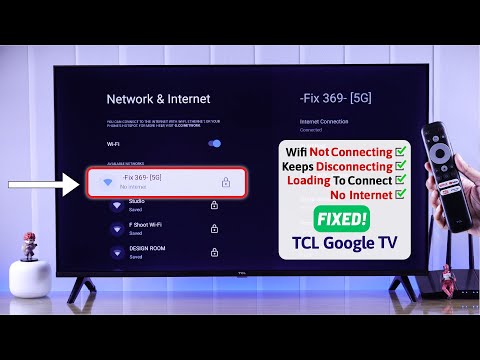 TCL Google TV: Won't Connect To WiFi? - Fixed No Internet!
