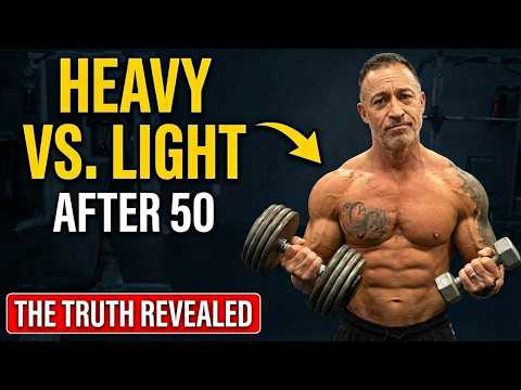 Heavy Weight vs Light Weight After 50 — What Actually Builds MORE Muscle