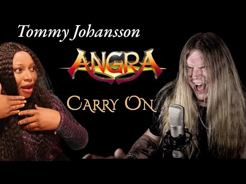 First time hearing | CARRY ON (Angra) - Tommy Johansson