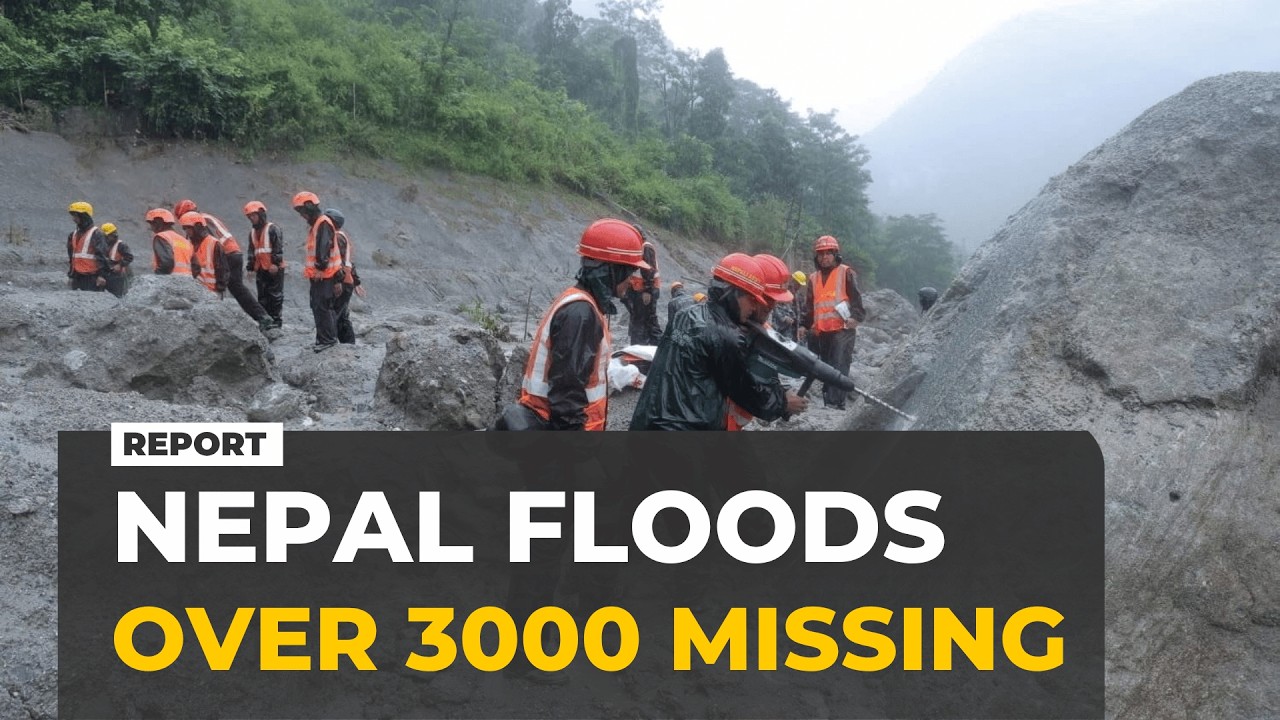 Nepal floods: 3,000 missing as rescuers race against time