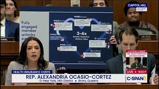AOC Grills CVS Health Chair David Joyner on PBMs, Drug Pricing & Market Power | Congress Hearing