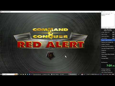 Red Alert Remastered Allied Campaign | Hard | Speedrun | Fastest | 1:38:56.61