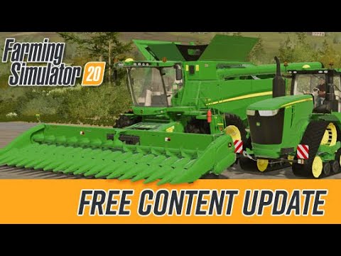 John Deere 9RX, S790, & Fliegl LowLoader - Free Content Update #2 | Farming Simulator 20