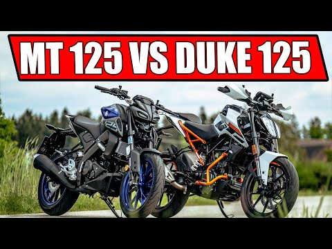 KTM DUKE 125 2020 VS YAMAHA MT 125 2020