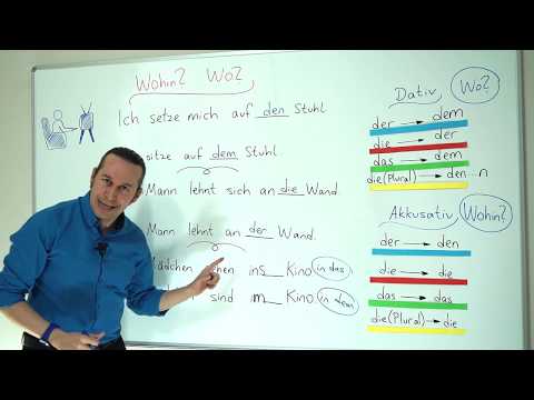 Almanca A1 INTENSIV Ders - 23 Almanca "Wohin" ve "Wo" Soru Cümleleri/ Dativ Nedir?, Akkusativ Nedir?