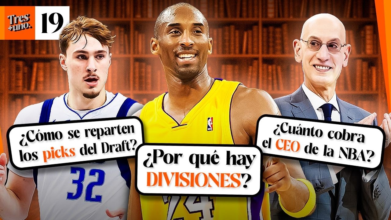 3+1 | ¡ESPECIAL TODO LO QUE NO ENTIENDES DE LA NBA! Draft, calendario, reglas, Adam Silver… | 3x19