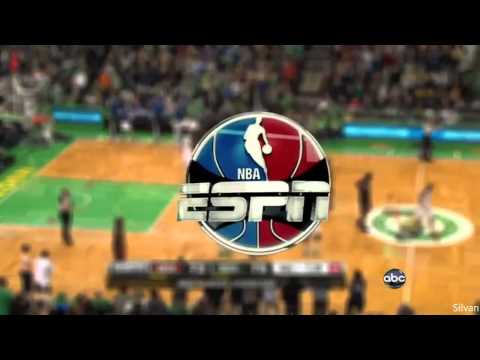 Jeff Green posterizes Chris Bosh (TD Garden sound) - Heat @ Celtics 27/01/2013
