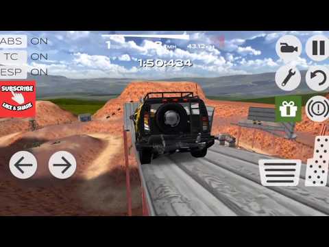 EXTREME SUV DRIVING SIMULATOR - 4x4 Offroad Luxury Jeep Prado Car Stunts - Best Android GamePlay FHD