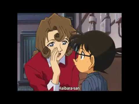 Detective Conan haibara stared at Conan face ten times(conan shy to ask the truth)