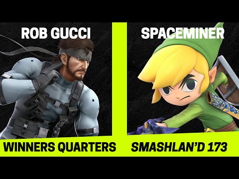 SmashLAN'd 174 Winners Quarterfinals - Rob Gucci vs SpaceMiner - SSBU Smash Ultimate Tournament