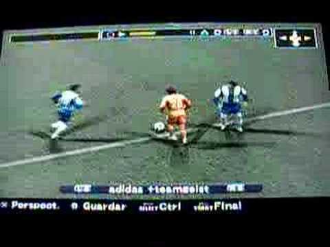 Gol de Tacón en PES 6