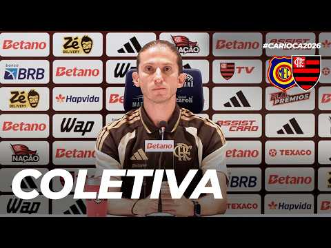 FILIPE LUÍS | POST-GAME PRESS CONFERENCE | MADUREIRA 0 X 8 FLAMENGO | CARIOCA CHAMPIONSHIP (02/03...