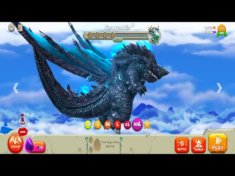 Hungry Dragon - Giant Monster GEOGANTIS New Update - All 28 Dragon Unlocked