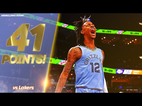 Ja Morant 41 POINTS vs Lakers! ● Full Highlights ● 29.12.21 ● 1080P 60 FPS