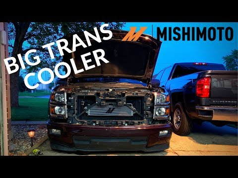 Mishimoto Transmission Cooler Install On 14+ Silverado