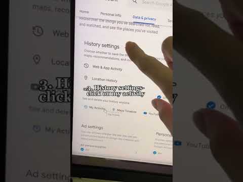 Did you know about this? delete your data google has on you! #data #google #privacy #googletips #go