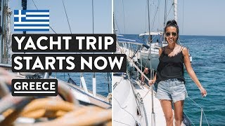 SAILING GREEK ISLANDS 🇬🇷Day 1 & 2 | Med Experience Greece Cruises