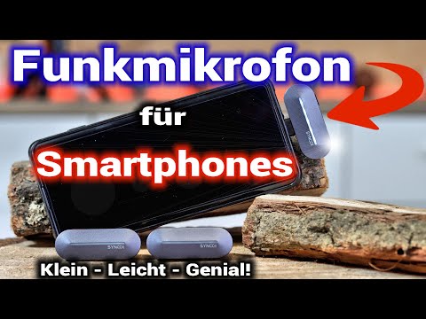 Funkmikrofon für Smartphones | Klein und Leistungsstark | Diese Tonqualität kann sich hören lassen!