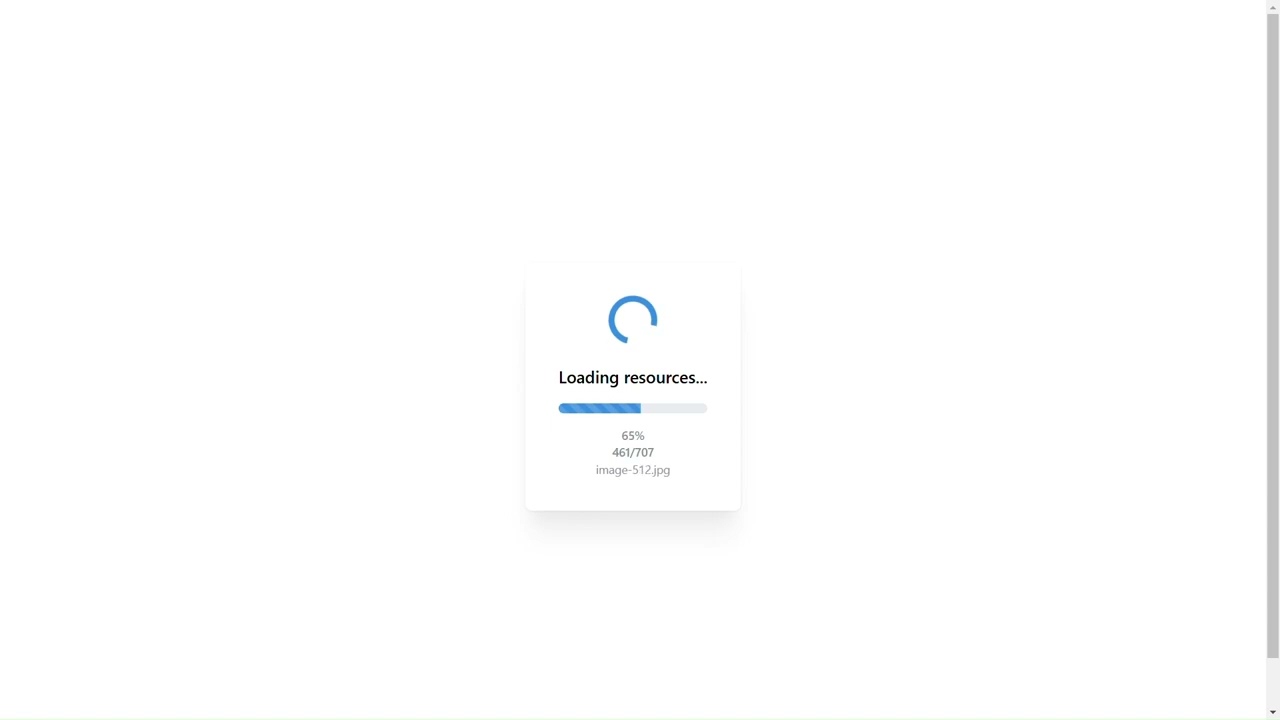 React Preload Assets Demo