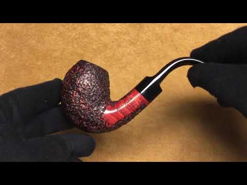Pipa Mastro Geppetto - Rusticata - Full Bent Billiard (GP40)