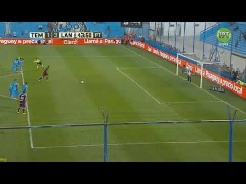 Gol de Jose Sand - Temperley 1 x 3 Lanus - Fecha 11 - Liga Argentina