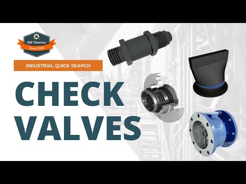Watch Check Valves: The Complete Guide + Valve Types video