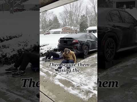 Installing a Remark Axleback Exhaust!! 🔥🔥🔥#cars #subaru #carsofyoutube #wrx