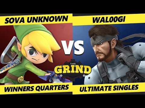 The Grind 115 Winners Quarters - Sova Unknown (Toon Link) Vs. Wal00gi (Snake) Smash Ultimate - SSBU