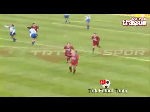 1993 1994 Trabzonspor Sarıyer  Türkiye Kupası Maçı