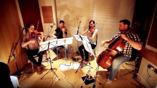 Live String Quartet Performance - Laszlo - Zeitgeist  ( Lydian Label Sessions ) HD