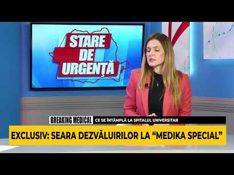 Medika Special 06.04.2020 - CE SE ÎNTÂMPLĂ LA SP. UNIVERSITAR. SEARA DEZVĂLUIRILOR LA MEDIKA SPECIAL
