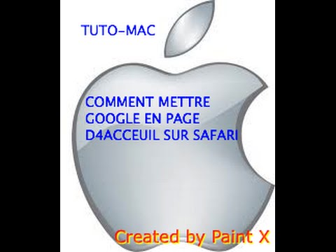 comment appliquer google comme page d'accueil