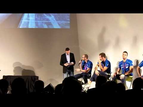 Andrea Giovi scherza sulla rivalità con Bari