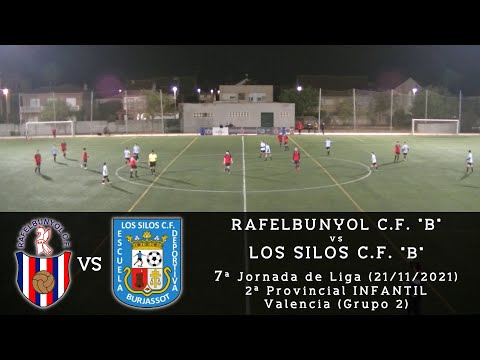 Jornada 7 - Liga INFANTIL 21/22 - Rafelbunyol C.F. "B" - Los Silos C.F. "B" - 21/11/2021