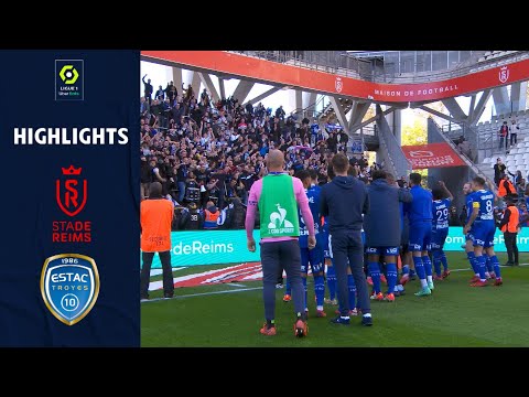 STADE DE REIMS - ESTAC TROYES (1 - 2) - Highlights - (SdR - ESTAC) / 2021-2022