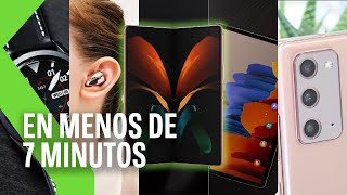 Unpacked de SAMSUNG en menos de 7 minutos: Así son los nuevos GALAXY NOTE 20, GALAXY Z FOLD y más