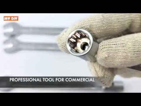 MY DIY ANTON CRV FLEXIBLE COMBINATION SOCKET WRENCH SPANNER DIN GERMANY COMBINATION FLEX SOCKET
