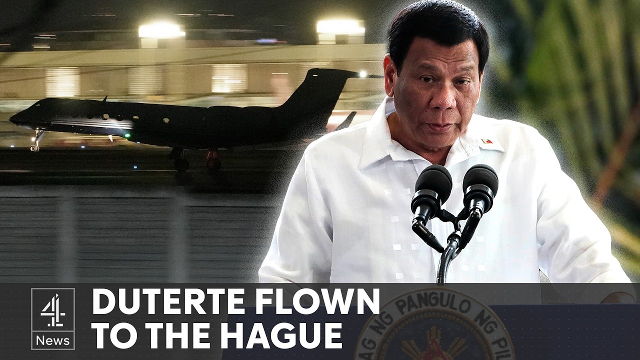 Rodrigo Duterte arrested for ‘crimes against humanity’ in war on drugs