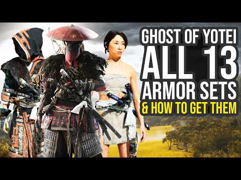 All 13 Armor Sets In Ghost Of Yotei & Where To Find Them... (Ghost Of Yotei All Armor)