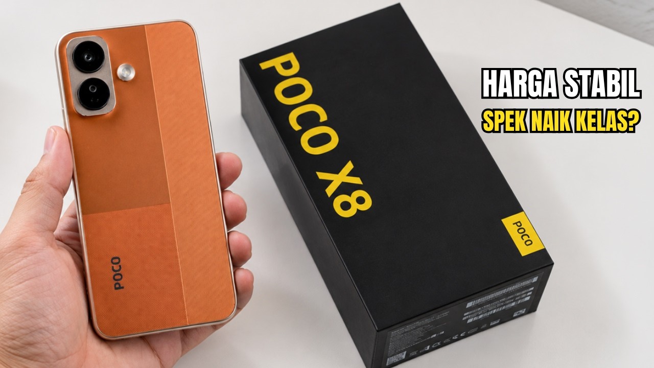 CUMA XIAOMI YANG BERANI BEGINI‼️POCO X8 5G RESMI, SPEKNYA UPGRADE HARGA TETAP STABIL