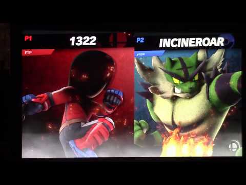 FireThePyro (Mii Brawler) vs. Yope (Incineroar) - Winners Round 2 - TNS 104